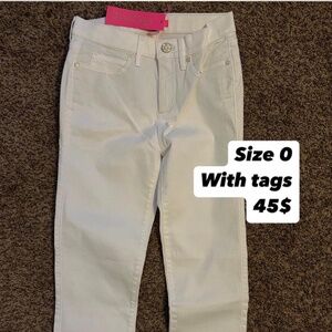 lilly pulitzer White jeans